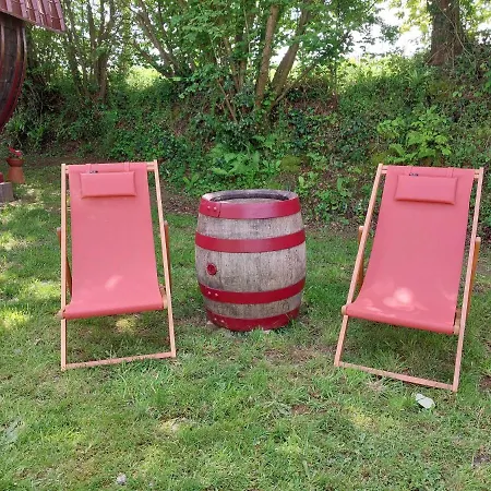 L'authentique Tonneau à Cidre D'emma Hébergement de vacances Litteau